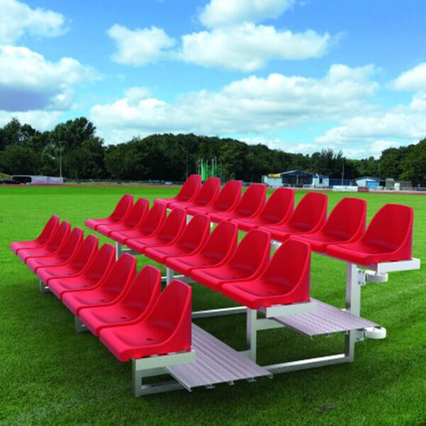 Grandstand 4 m mobile - 24 seats