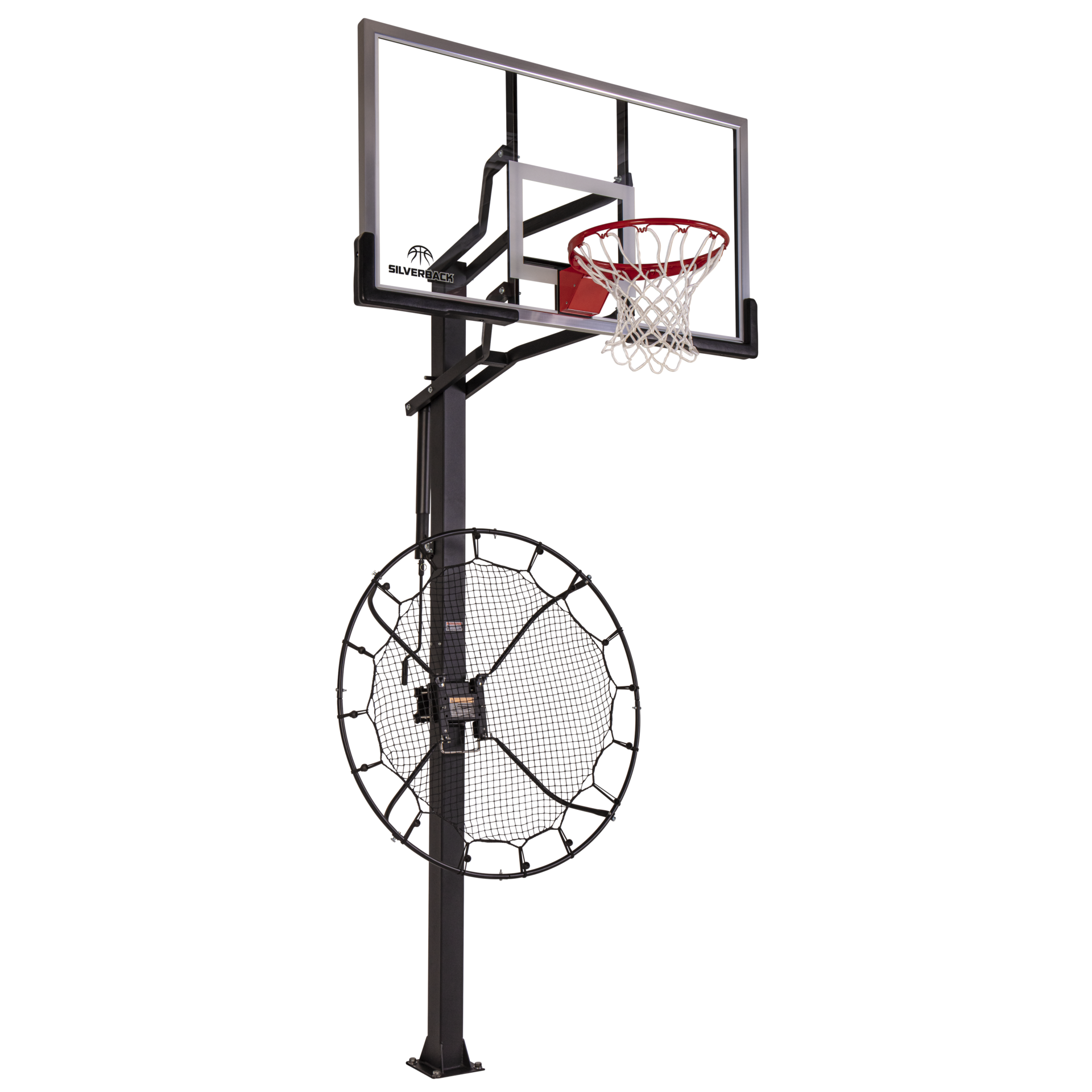 Silverback Basketball Passback Rebounding Net