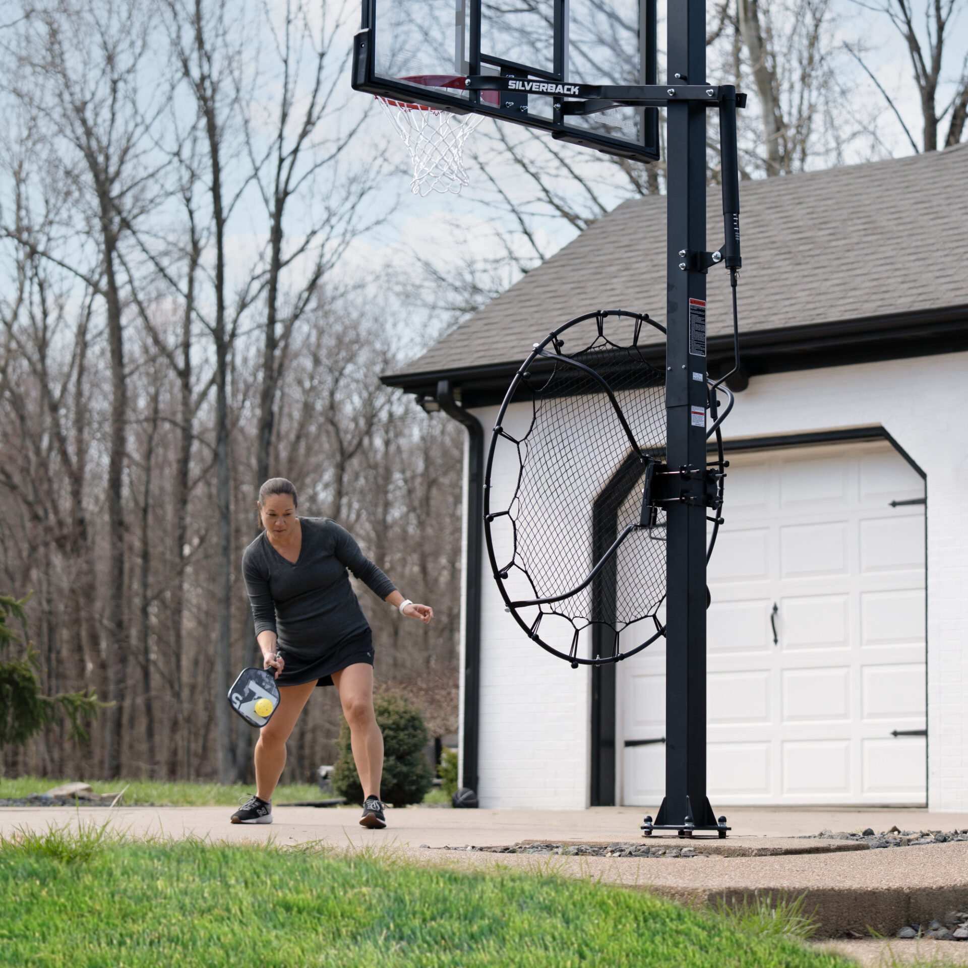 Silverback Basketball Passback Rebounding Net - Image 7